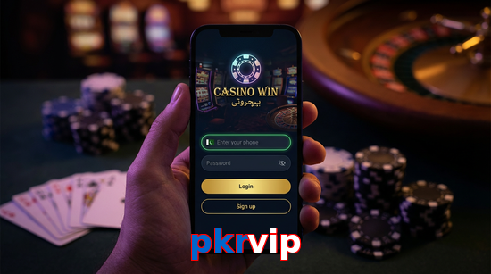 Main screen of Pkrvip login page for PK players