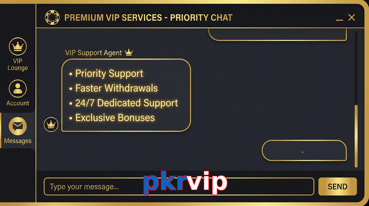 Payment and PKR controls in Pkrvip